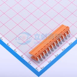 橙色 1x12P 3.96mm 排数:1 每排P数:12【插件】缩略图