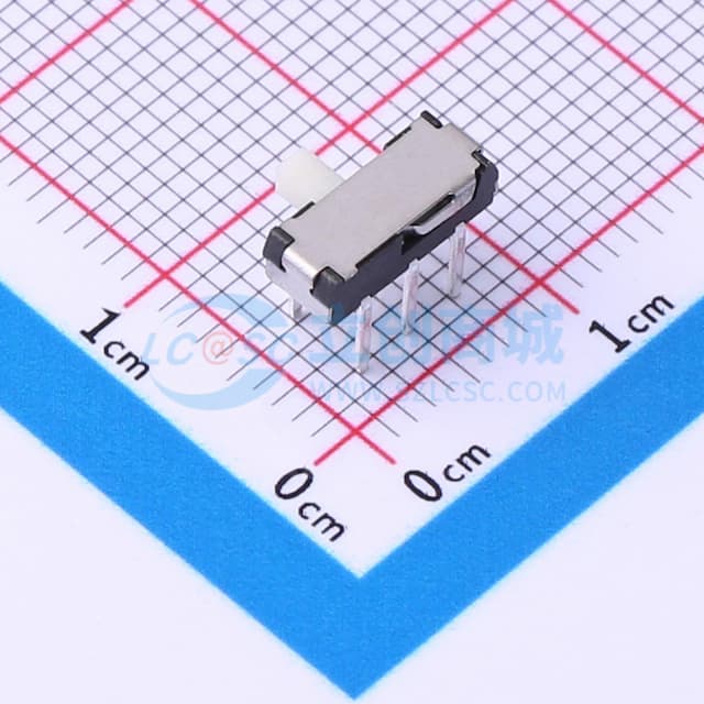 直插双档 滑动开关 【插件】实物图