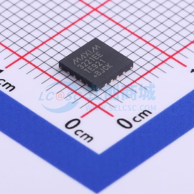 MAX3221EETE+T实物图