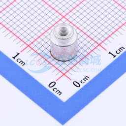 雄和远景，电路板表贴圆螺母柱，M2.5Xφ5.56X5+1.53，铁镀锡，编带装缩略图