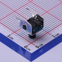 轻触开关6*6*7.5mm带支架插件四脚侧按250gf 【轻触】缩略图