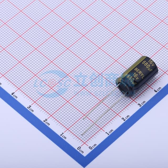 680uF ±20% 16V实物图
