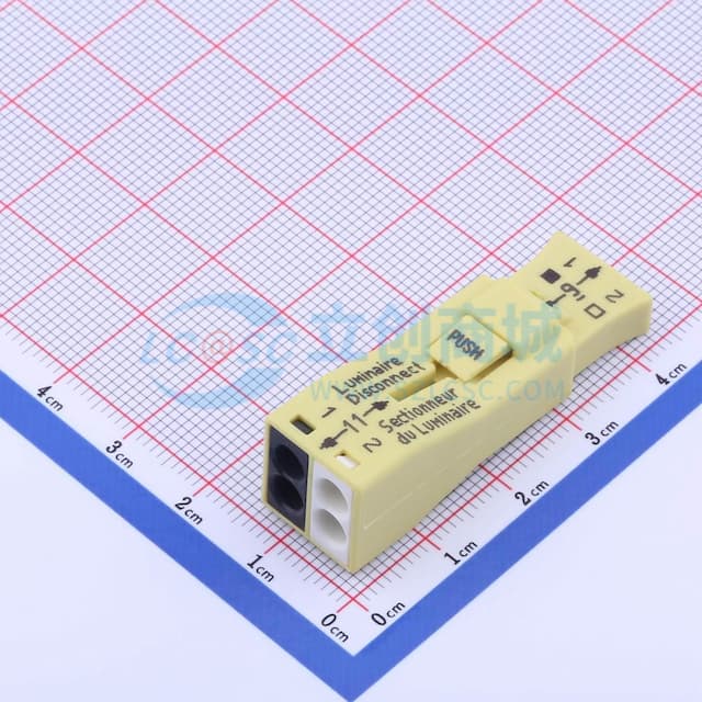 1x2P 每排P数:2 排数:1实物图