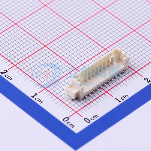 1x11P 间距:1.25mm 立贴 系列:PicoBlade(MX 1.25)实物图