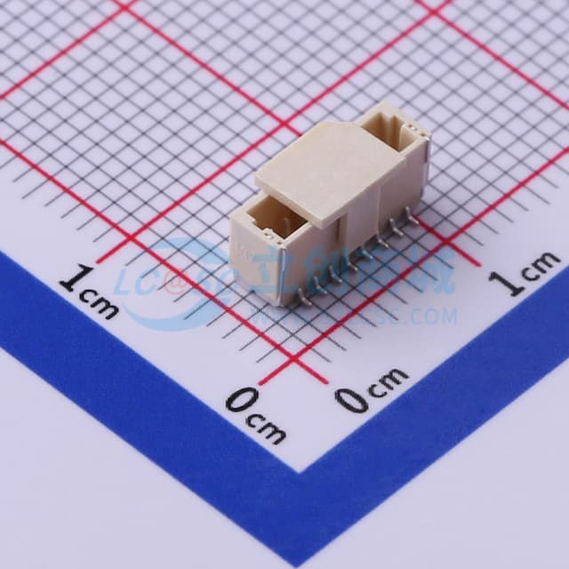 1x8P 间距:1mm 立贴实物图