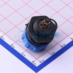 JH1312P-4后螺母插座缩略图