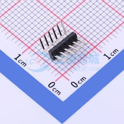 1x6P 间距:1.27mm 方针 弯插 【插件】缩略图
