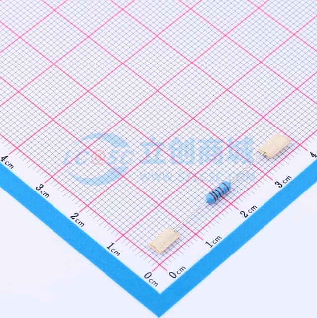 金属膜电阻 1kΩ ±1% 250mW实物图