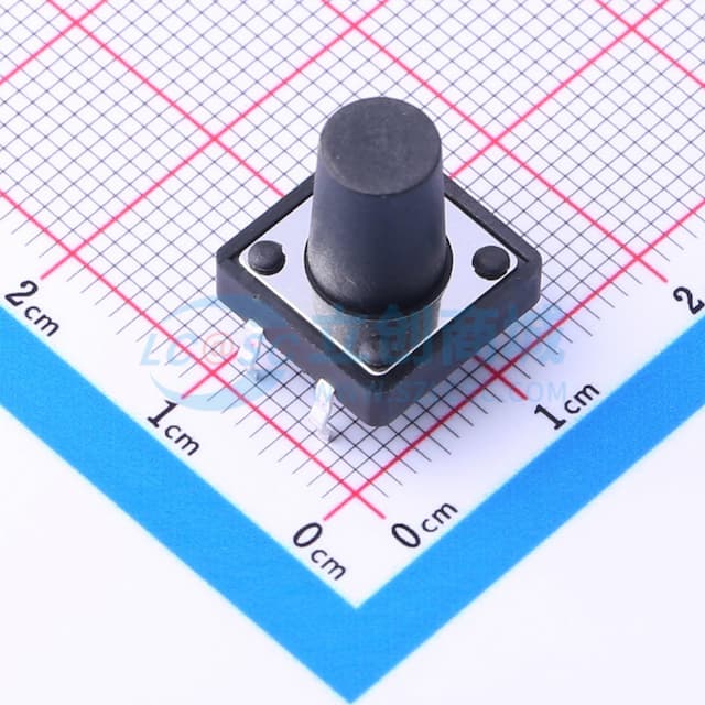 12mm*12mm*12.5mm 12V 50mA【插件】实物图