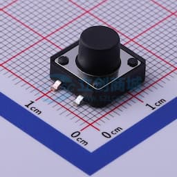 轻触开关12*12*8.0mm贴片四脚圆柄250gf缩略图