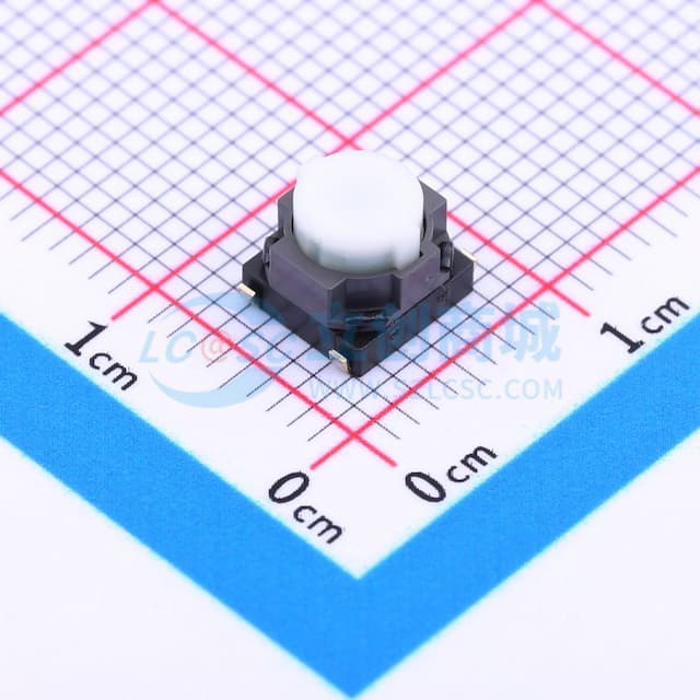6*6.1*5mm 立贴 轻触开关实物图