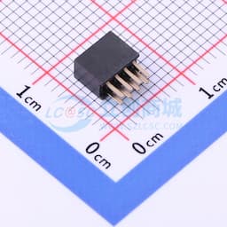 间距:1.27mm 2x4P 直插 【插件】缩略图