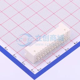 2x14P 间距:2.5mm 直插 系列:XAD 【插件】缩略图