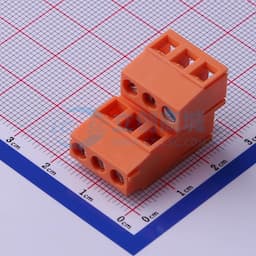 2件套 5.08mm 2x3P 排数:2 每排P数:3 直插【螺钉】缩略图