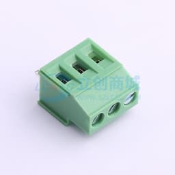 1x3P 5.08mm 直插 排数:1 每排P数:3 【螺钉】缩略图