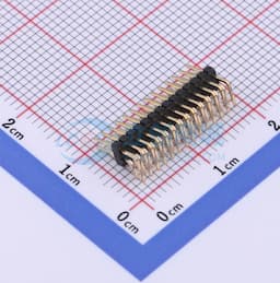 2x14P 间距:1.27mm 方针 【插件】缩略图