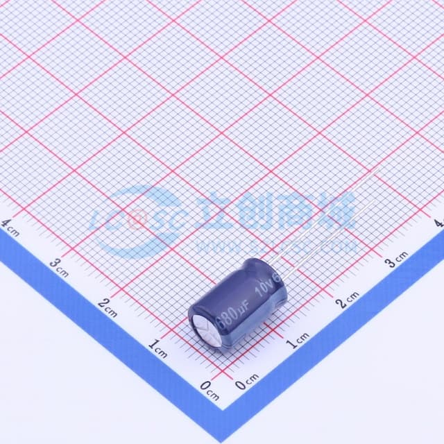 680uF ±20% 10V实物图