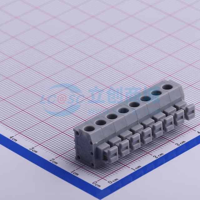 5mm 每排P数:8 排数:1 【插件】实物图