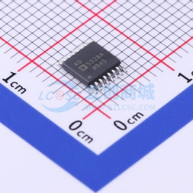 2.5 V 至 5.5 V 八通道电压输出 8/10/12 位 DAC实物图