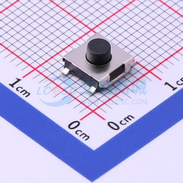 6.2*6.2*3.7mm 立贴 轻触开关实物图