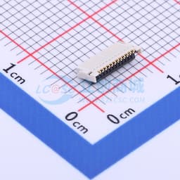 间距:0.5mm P数:12P 翻盖式 双侧触点/上下接缩略图