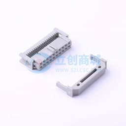 两件套 2.54mm 2x10P 排数:2 每排P数:10缩略图