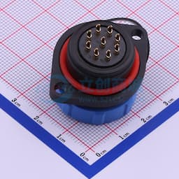 2孔法兰插座JH2113P-9缩略图