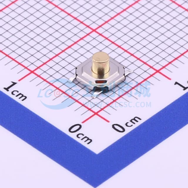 5.1*5.1*3mm 立贴 轻触开关实物图