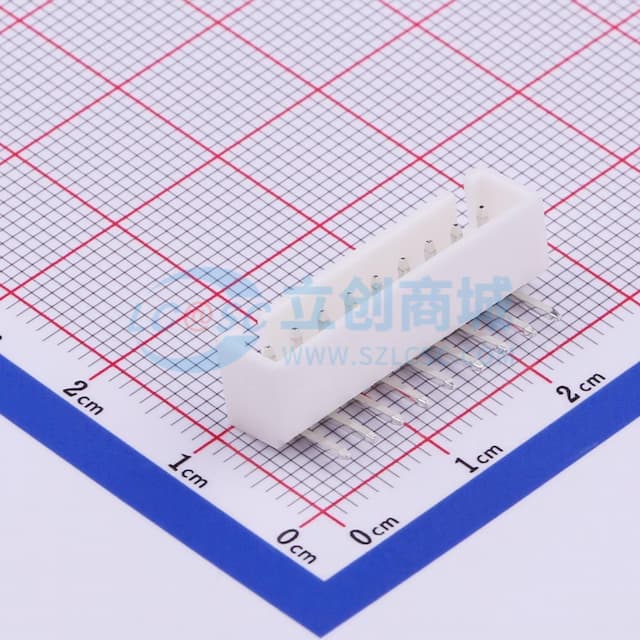 1x9P 间距:2.5mm 弯插 【插件】实物图