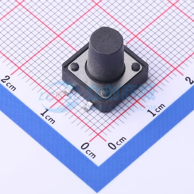 12*12*11.5mm 立贴 轻触开关实物图