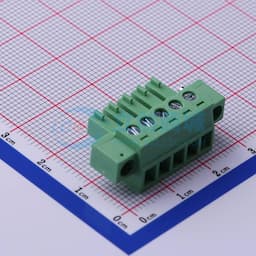 3.81mm 1x5P 排数:1 每排P数:5 螺丝固定缩略图