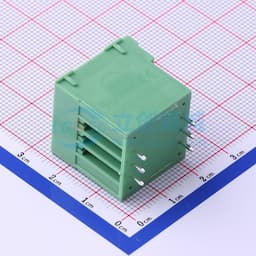 3.81mm 2x3P 排数:2 每排P数:3 螺丝固定 【插拔】缩略图