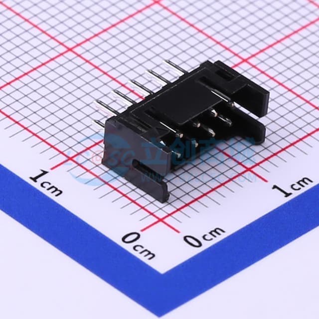 2x5P 间距:2mm 直插 【插件】实物图