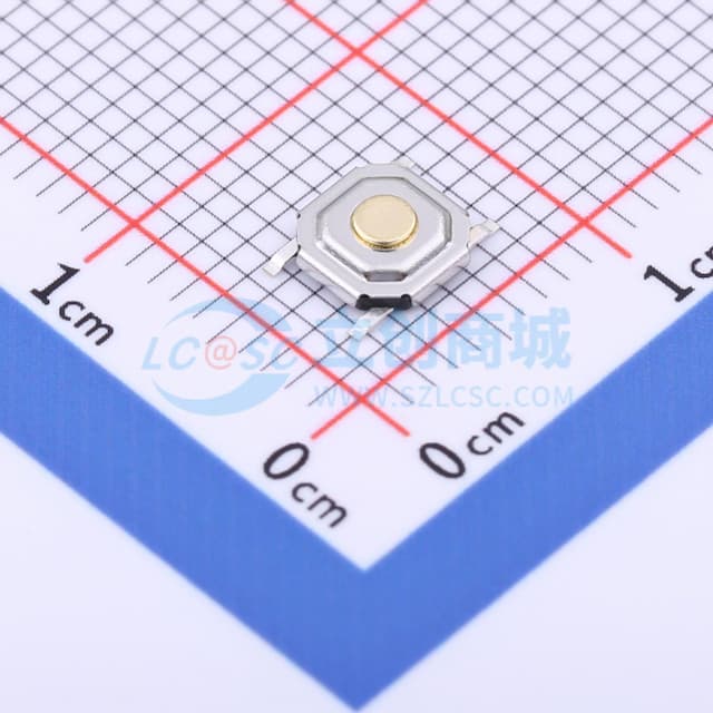 5.1*5.1*1.5mm 立贴 轻触开关实物图