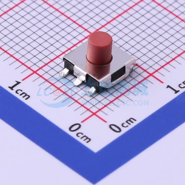 6.4*6*5mm 立贴 轻触开关实物图