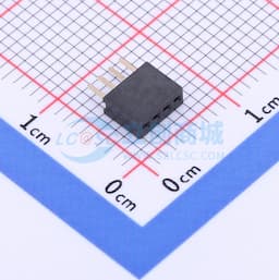 间距:1.27mm 1x4P 直插 【插件】缩略图