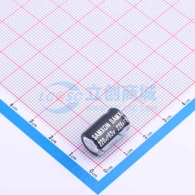 220uF ±20% 63V实物图