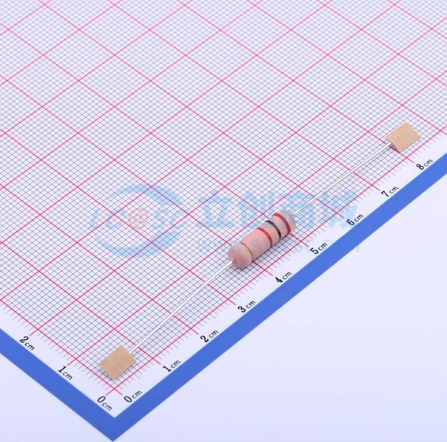 金属氧化膜电阻 2kΩ ±5% 3W 小体积实物图