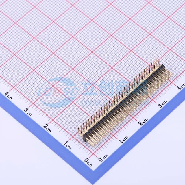 2x32P 间距:1.27mm 方针实物图