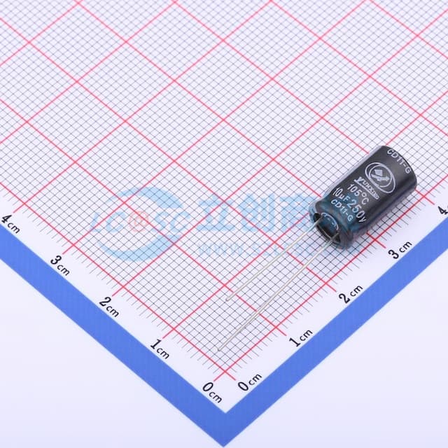 10uF ±20% 250V实物图
