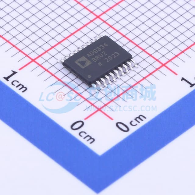 AD9834 75MHz低功耗DDS器件实物图