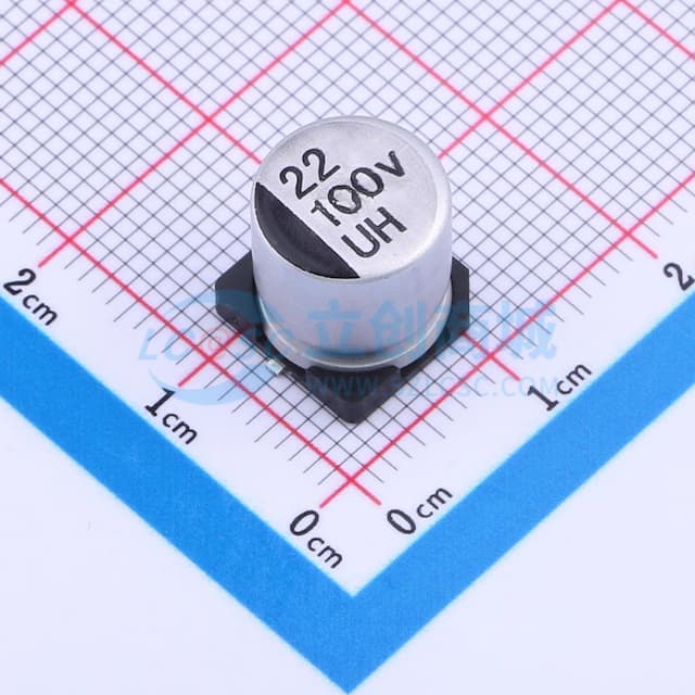 22uF ±20% 100V实物图