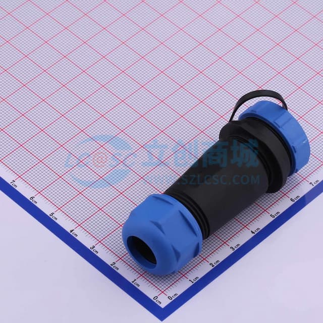 电缆对接插座JH2111P-5实物图