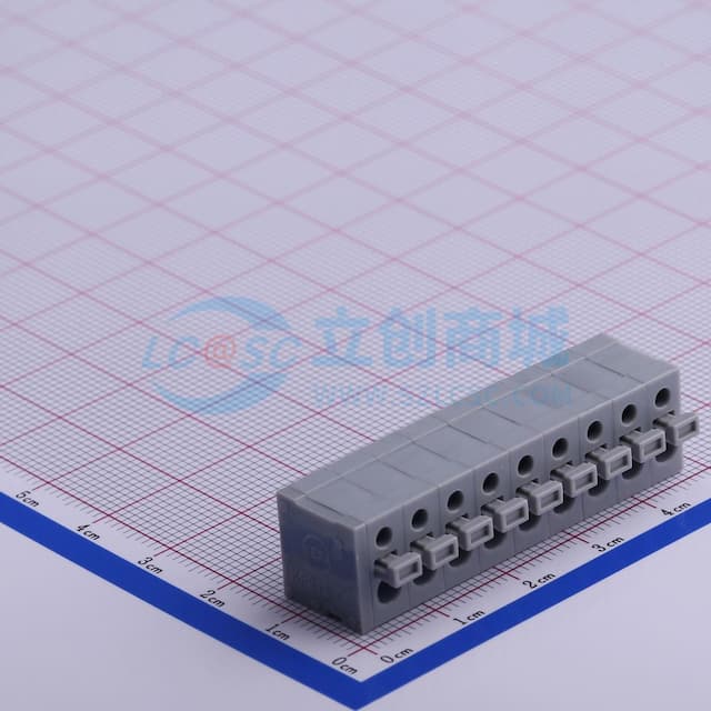 5mm 每排P数:9 排数:1 【弹簧】实物图