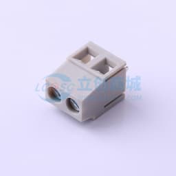 1x2P 5.08mm 直插 排数:1 每排P数:2【螺钉】缩略图