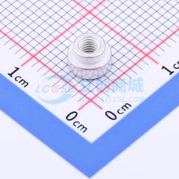 雄和远景，电路板表贴圆螺母柱，M2.5Xφ5.56X2+1.53，铁镀锡，编带装缩略图