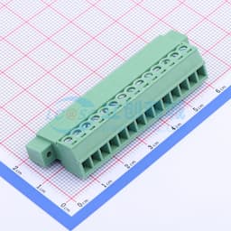 3.81mm 1x14P 排数:1 每排P数:14 螺丝固定缩略图
