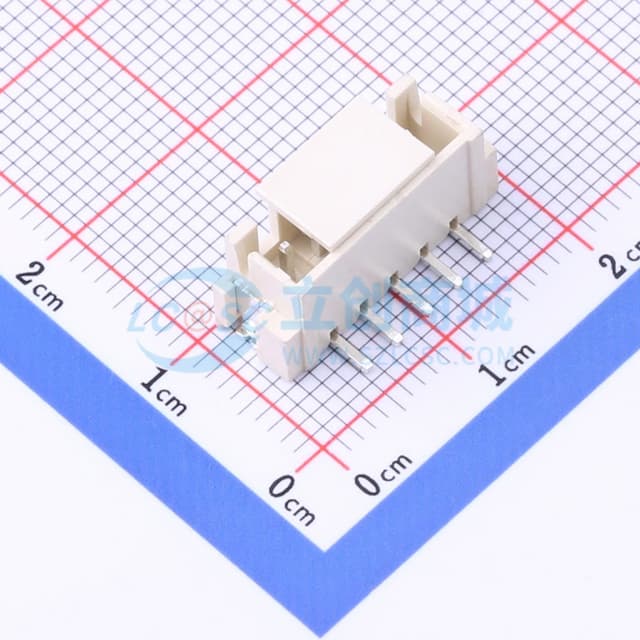 1x5P 间距:2.5mm 立贴 系列:XHB实物图
