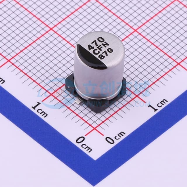 470uF ±20% 16V实物图