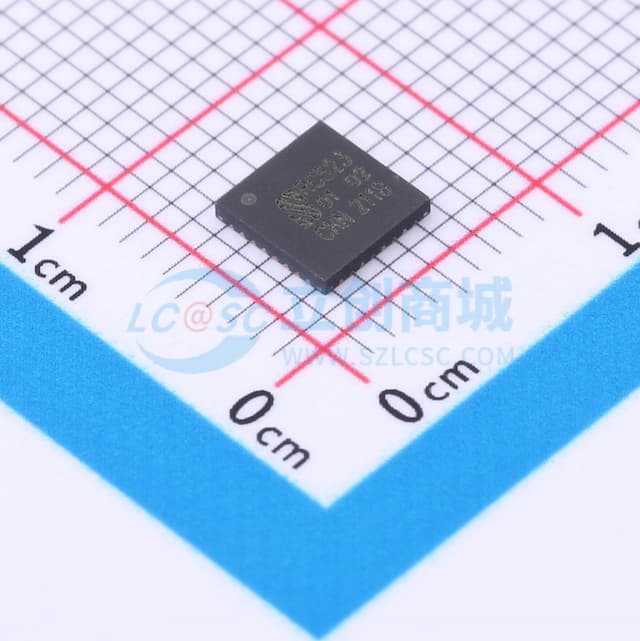 13.56MHz非接触读卡器IC实物图